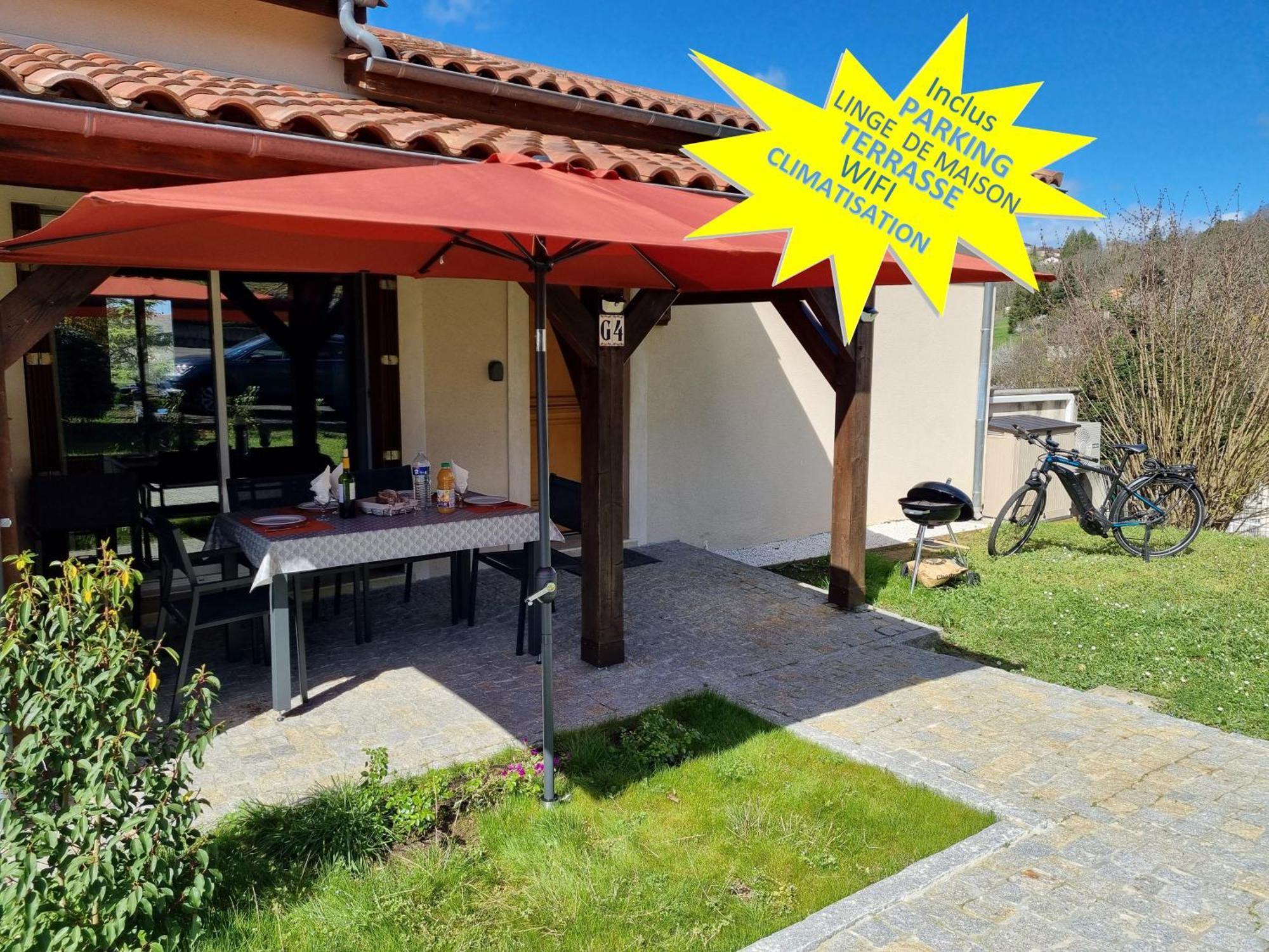 Les Hauts De Sarlat G4 - Clim Piscine Parking Wifi 2 Chambres Exteriör bild